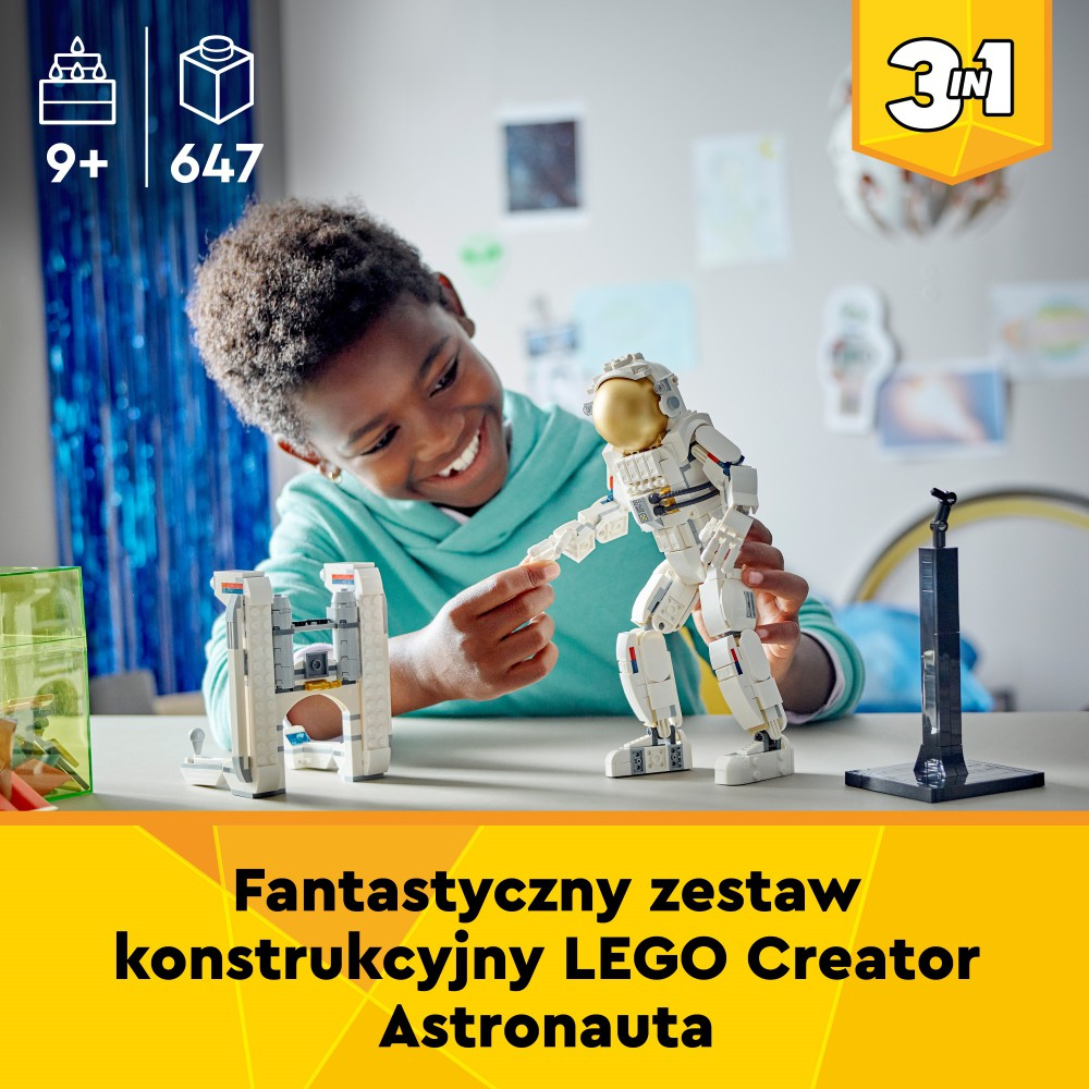 LEGO Creator - Астронавт 3в1 31152