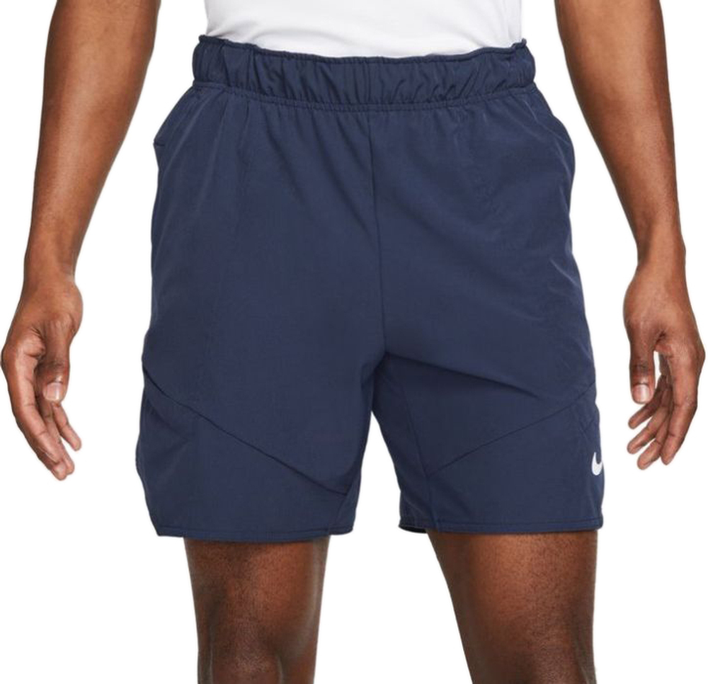Мужские теннисные шорты Nike Dri-Fit Advantage Short 7in M - obsidian/white