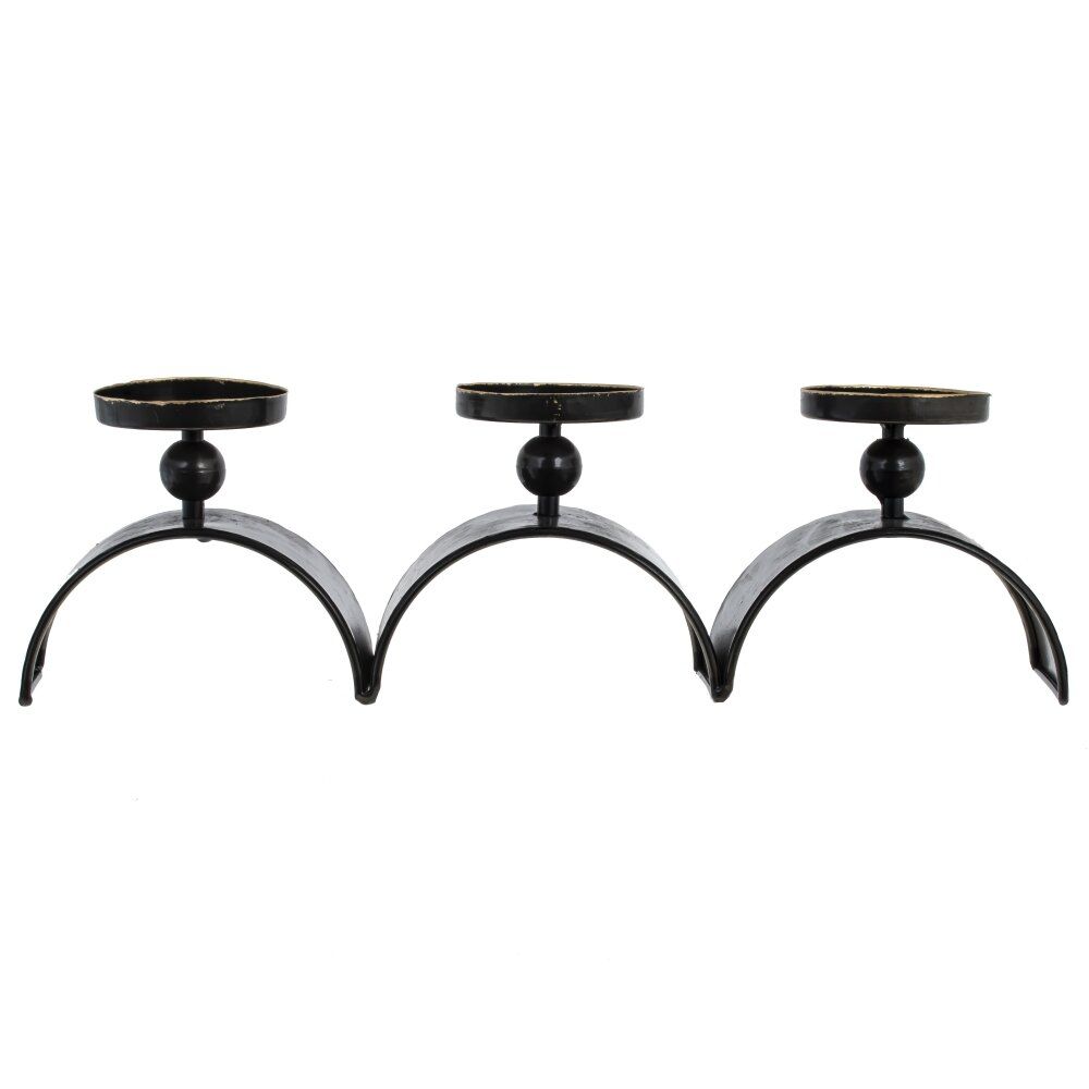 GAEM Подсвечник, L46 W9 H14 см