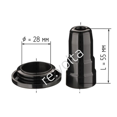 Ремонтный комплект модуля зажигания Opel / Chevrolet / наконечник + сальник / re:volta / RVLT-02