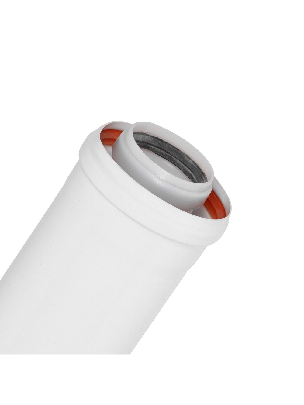 Удлинитель коаксиального дымохода раструбн. Royal Thermo 60/100, 500 мм для конденсационных котлов