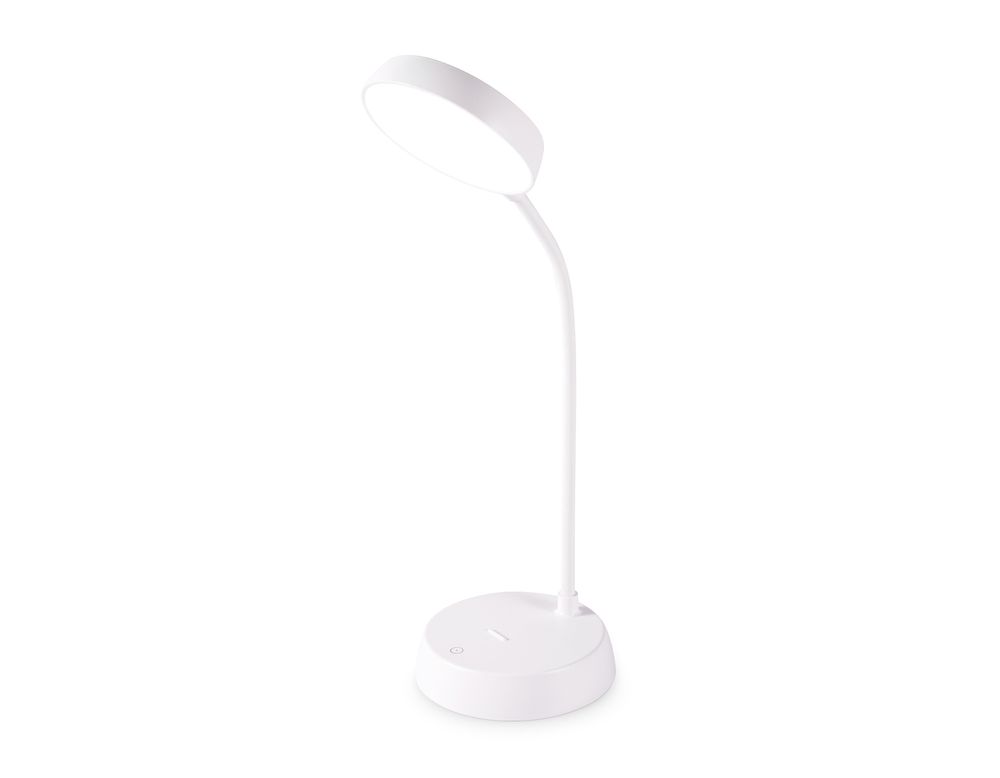 Светильник светодиодный настольный DE610 WH белый LED 3000-6000K 4W