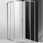 Душевой уголок Cezares Molveno 110x80 MOLVENO-RH-2-110/80-C-Cr-IV профиль Хром стекло прозрачное