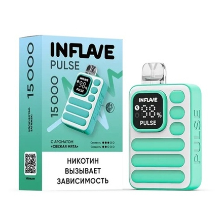 Inflave Pulse Свежая мята 15000 затяжек 20мг (2%)