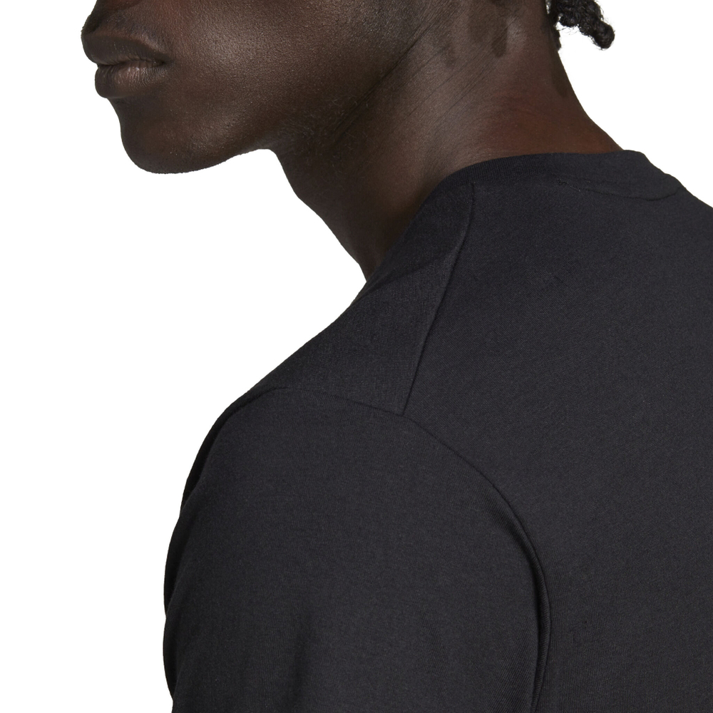 Мужское теннисное поло adidas Essentials Train Feelready Training T-Shirt Men - Black