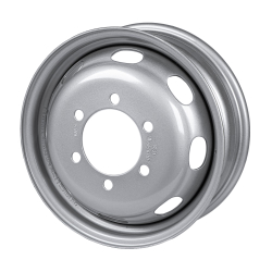 Диск штампованный R16 5.5J 6x170/130.1 ET105 GANZ Silver GRN16000 Газель (1000кг)