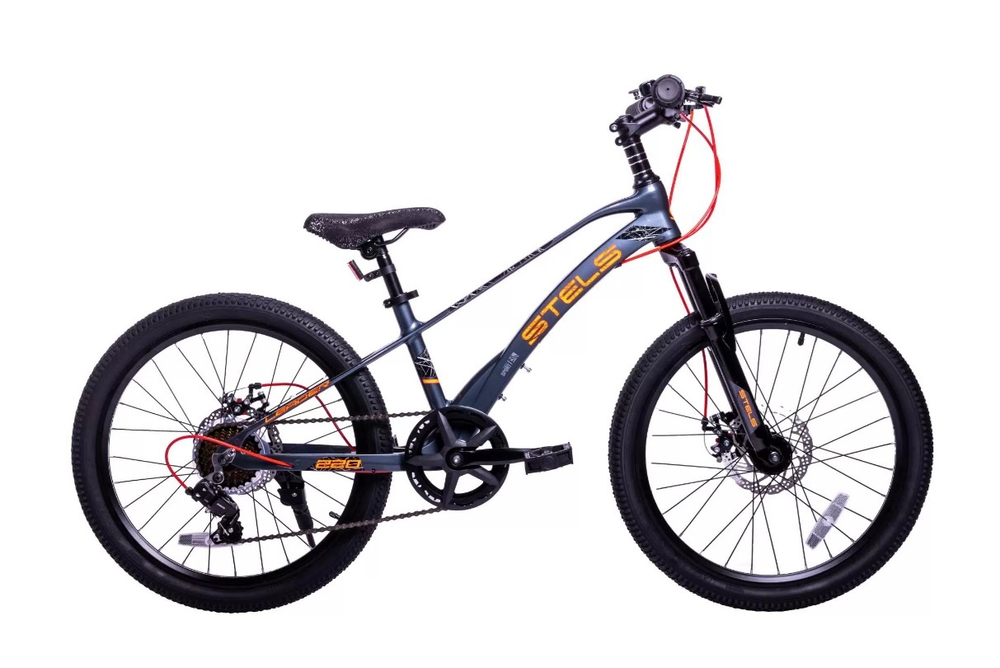 Велосипед 22" Stels Leader-220 MD, рама 10,7 серый 7 ск.