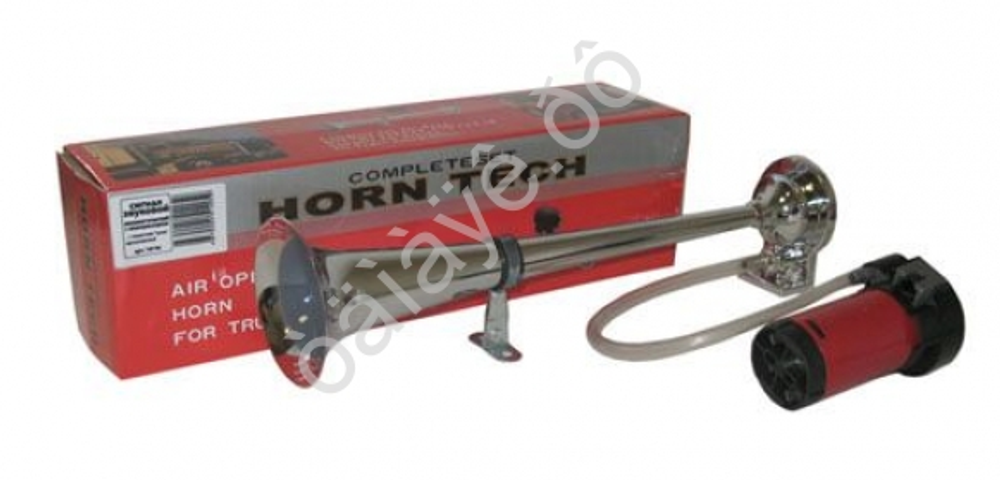 Сигнал воздушный ДУДКА 12v (1труба) с компрессором металл SL0001/1019ст