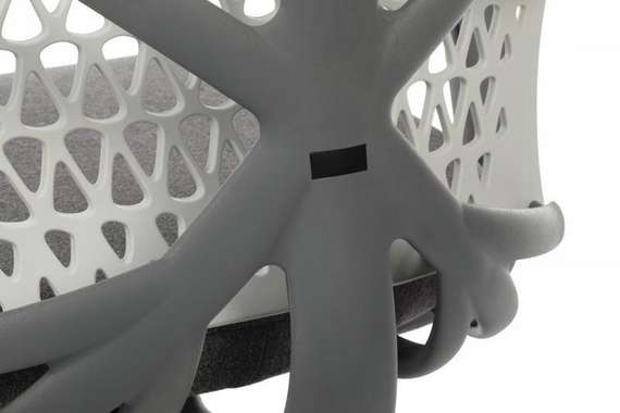 Кресло Ego A644 Белый/Серый