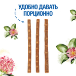 Лакомство Monge Gift Skin support для кошек "Мягкие палочки" со свежей треской и красным клевером для здоровой кожи 15 г