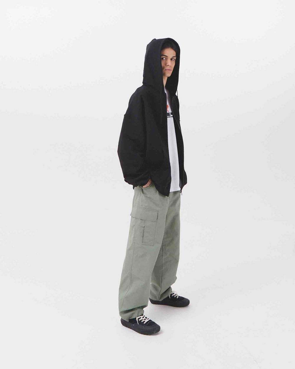 Худи Меч FW23 ZIP Черный