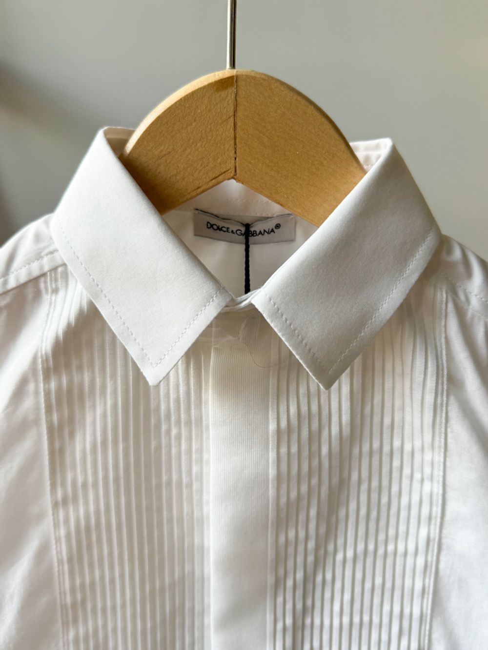 Новая хлопковая рубашка Dolce & Gabbana, 92