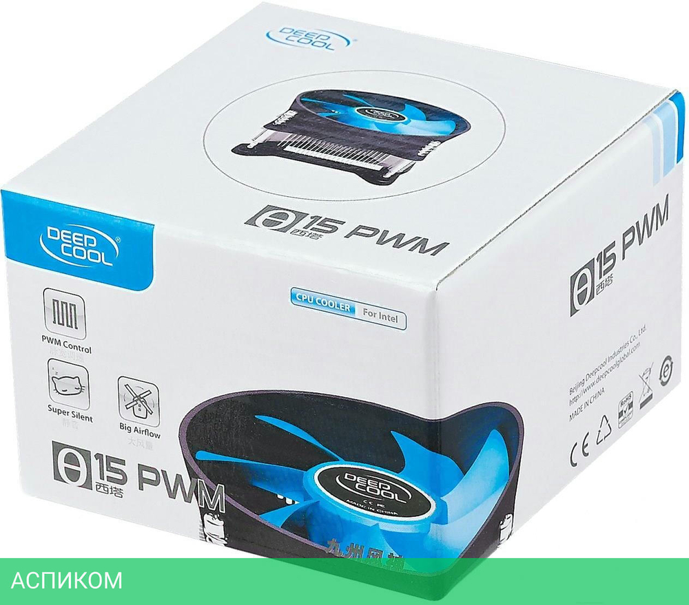 Кулер для процессора DeepCool THETA 15 PWM 1700 (DP-ICAS-T15P-17)