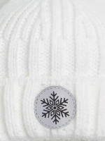 Шапка зимняя вязаная для малышей