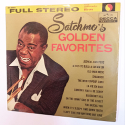 Винтажная виниловая пластинка LP Louis Armstrong Satchmos Golden Favorites (Japan 1965)(No Obi)
