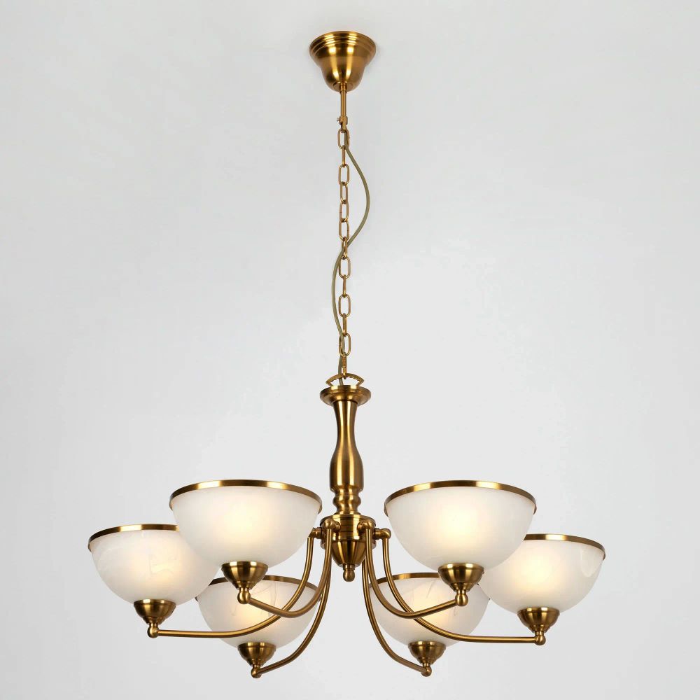 Citilux Лугано CL403163 Люстра подвесная Бронза