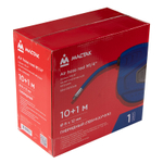 МАСТАК (684-08110HR) Шланг пневматический 8х12 мм, 10 м, на автоматической катушке, ПВХ композитный, резьба 1/4"