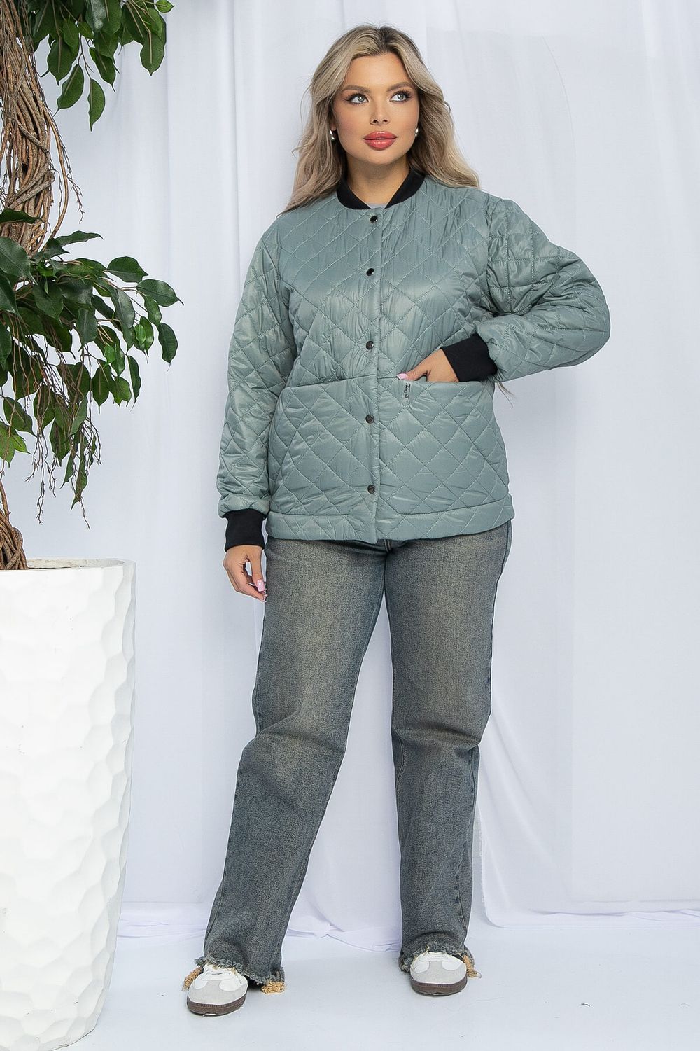 Бомбер Мой выбор (олива) Б13172-13М LT Collection