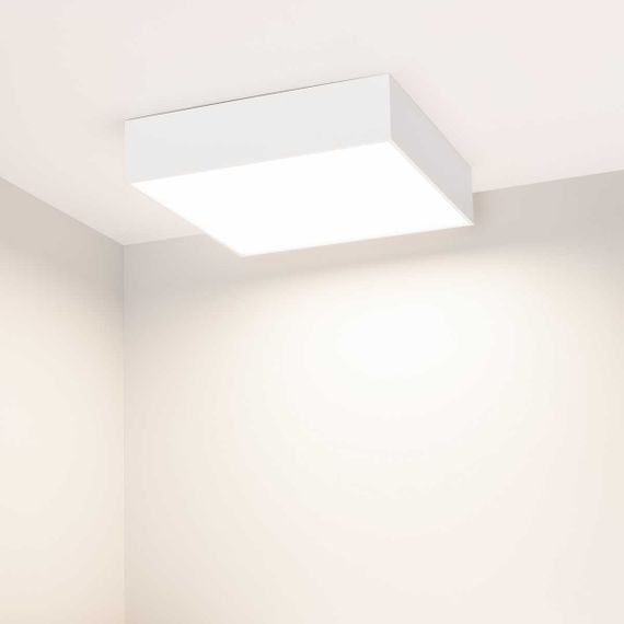 Потолочный светодиодный светильник Arlight IM-Quadro-Emergency-3H-S250x250-28W Day4000 041005