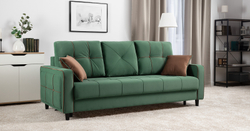 Диван кровать Черри, Зеленый