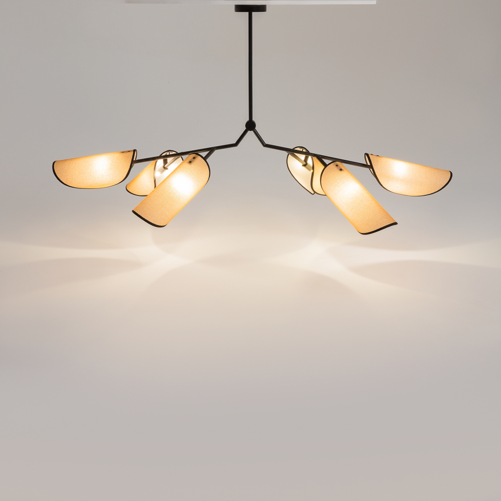 Люстра на штанге Maytoni Organic MOD225PL-06B