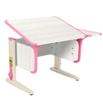 Растущая парта Дэми с боковой полкой СУТ 41-01 (1030×550 мм)