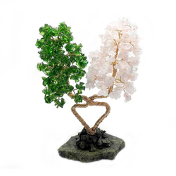 Дерево "Мелодия любви" самоцветы