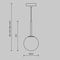 Подвесной светильник Maytoni Basic form MOD321PL-01B1
