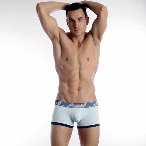 Мужские трусы хипсы светло-голубые Aussiebum Flex Ice AB00070