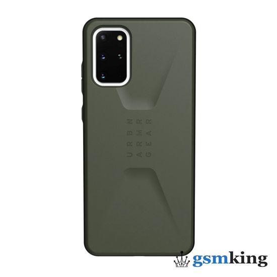 UAG Civilian Series Case for Samsung Galaxy S20 Plus Olive Drab (Зелёный)21198D117272