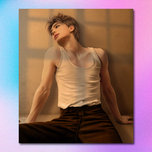 Арт принт / alexstayart / STRAY KIDS / Хёнджин #27