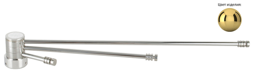 Вешалка Сунержа "ВЕЕР-КВ" н/ж для РЭБ (Золото)