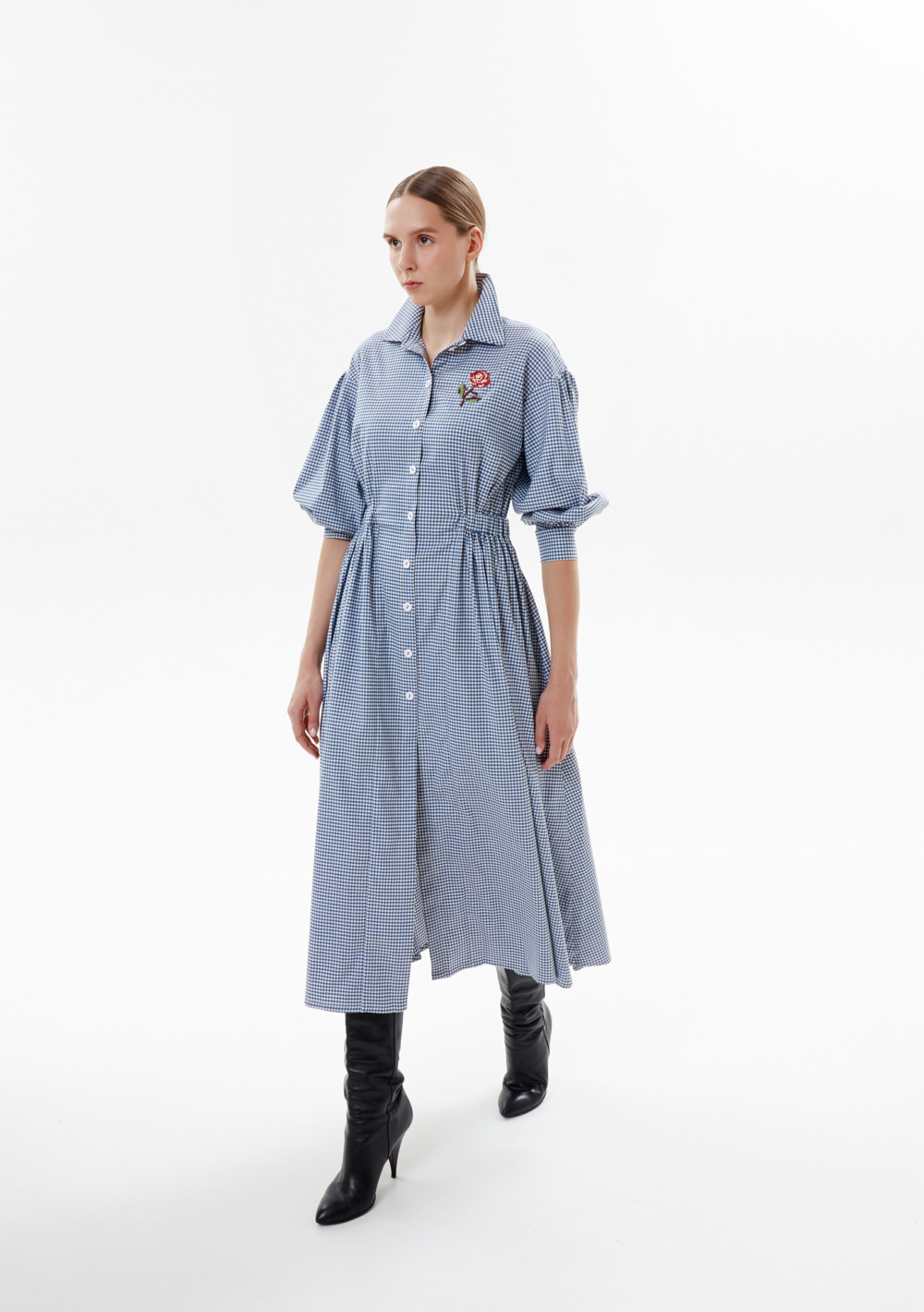 Платье «Секретный сад», Зеленый