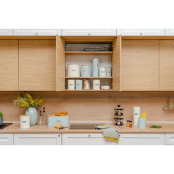 Банка для хранения крупы Irmel, 2,5 л, молочная