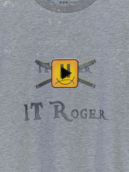 Serdyukov футболка IT Roger одежда унисекс стиль принт качество