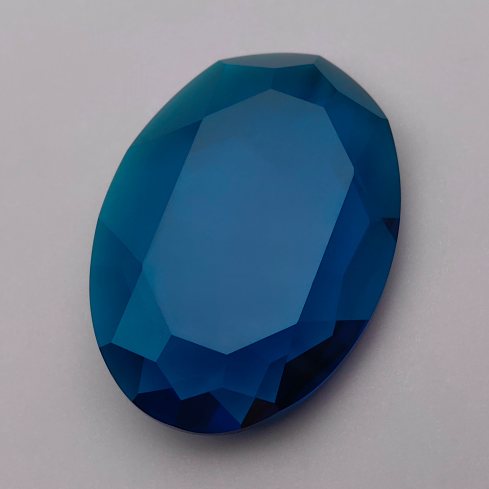 Овал К9, Capri Blue Unfoiled