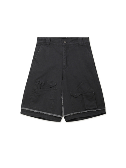 Мужские Шорты Washed Layered Cargo Skirt