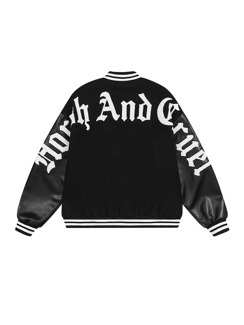 Бомбер HARSHandCRUEL "Gothic Logo" Varsity Jacket