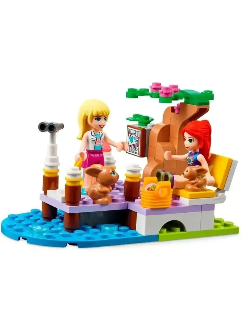 Конструктор Френдс Вертолёт ветеринарной клиники 255 дет