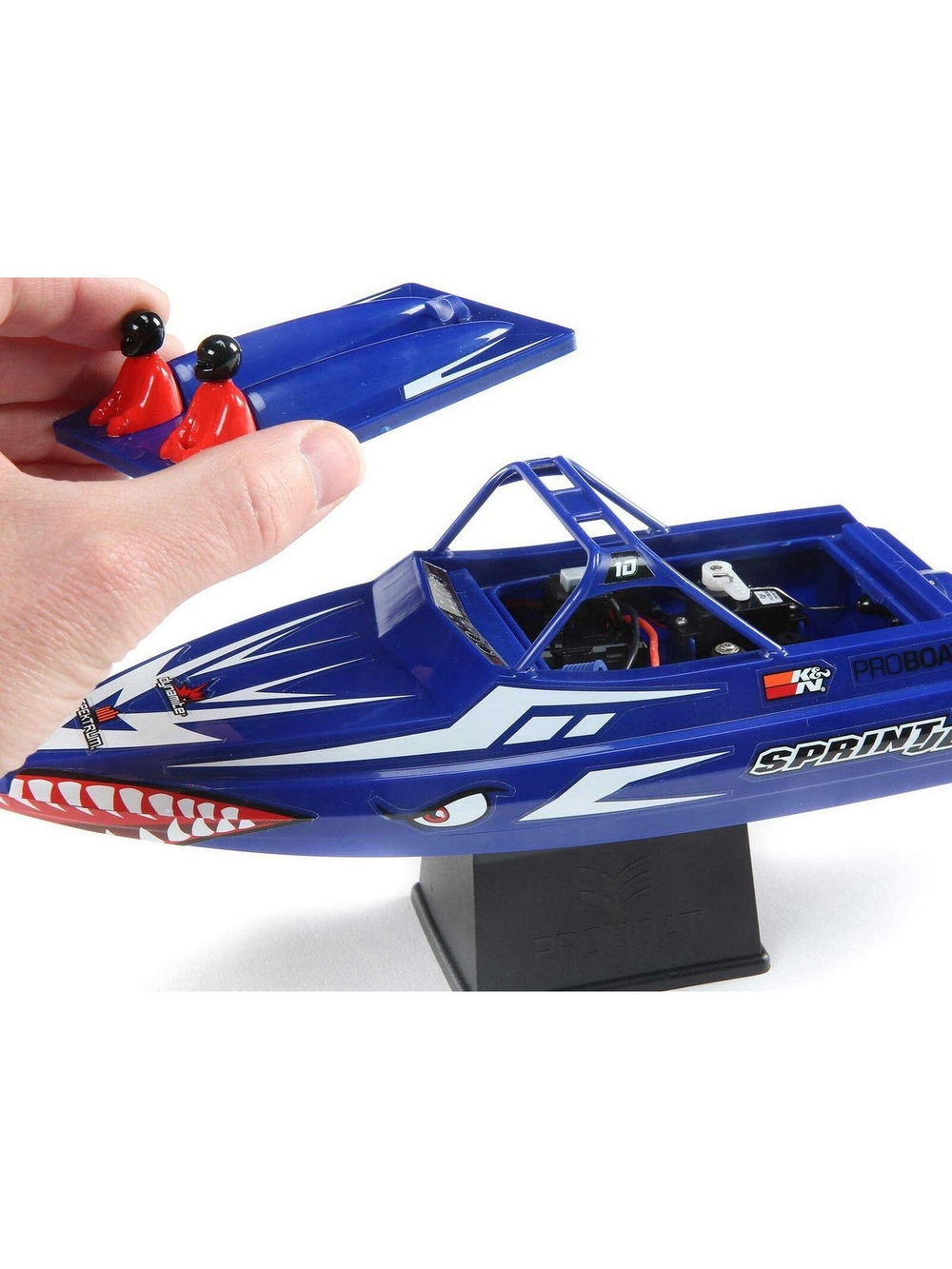 Радиоуправляемый катер ProBoat Sprintjet 9-inch Self-Right Jet Boat (синий) RTR