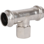 ROMMER Тройник с ВР 22x1/2" из нержавеющей стали прессовой