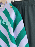 Свитер и легинсы в комплекте для малышей Next E16-833, Зеленый, Серый, Темно-серый