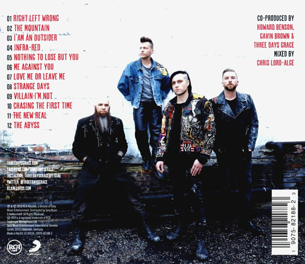 Three Days Grace / Outsider (CD)