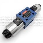 4WE10F31/CG24N9K4 - Гидрораспределитель золотниковый Ду 10 с электроуправлением G24, схема F (54), возврат - пружинный