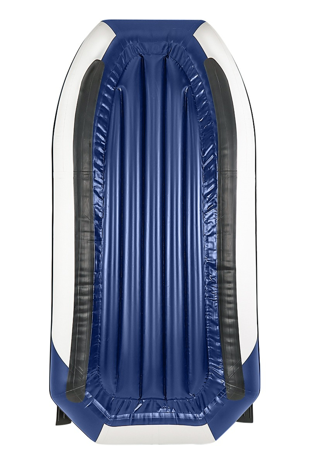 YACHTMAN-280 МНД НАДУВНОЕ ДНО (Яхтман) белый-синий (лодка ПВХ с усилением)