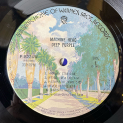 Винтажная виниловая пластинка LP Deep Purple Machine Head (Japan 1974) (Obi) Smoke On The Water
