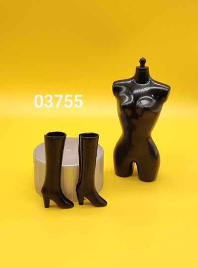 Обувь для куклы Барби винтаж сапоги 03755