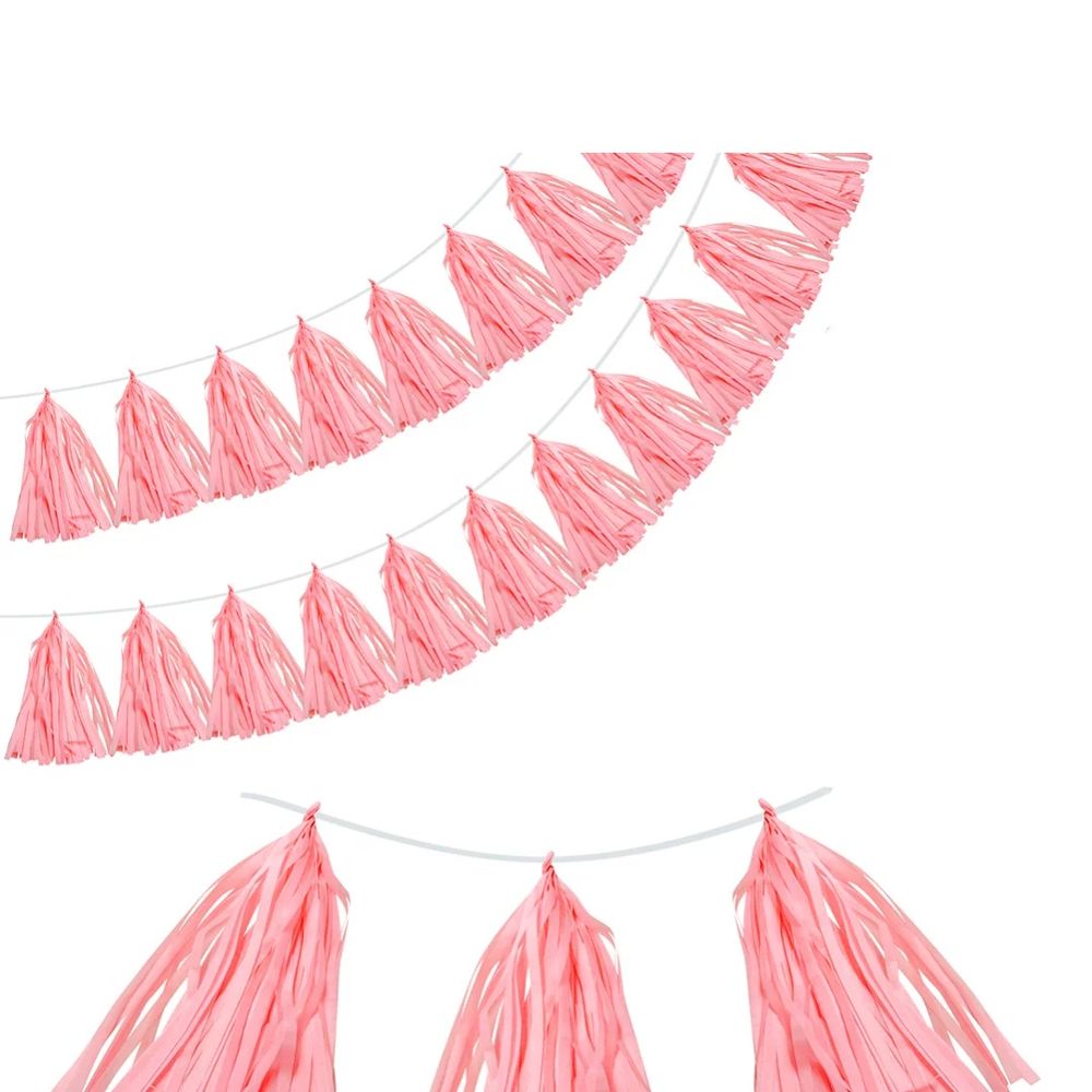 Гирлянда Тассел, Нежно-розовый 35*12 см ВВ