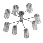 8348/8C CLASSI LN26 156 хром/прозрачный, металл/хрусталь Люстра подвесная E14 8*40W 220V FAVLA