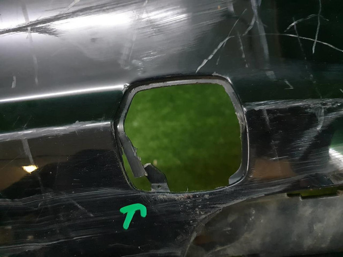 Бампер задний Volvo S40 2 (2007-2012)